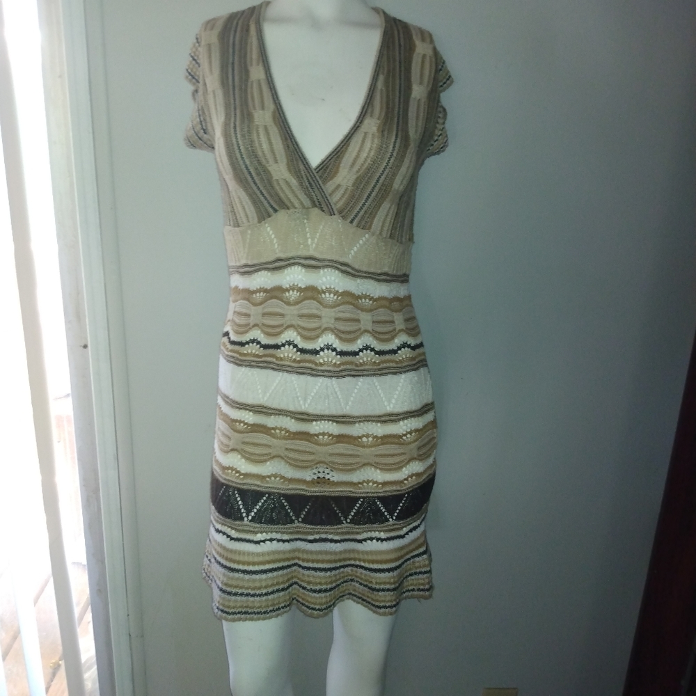 Used Tan Knit Dress